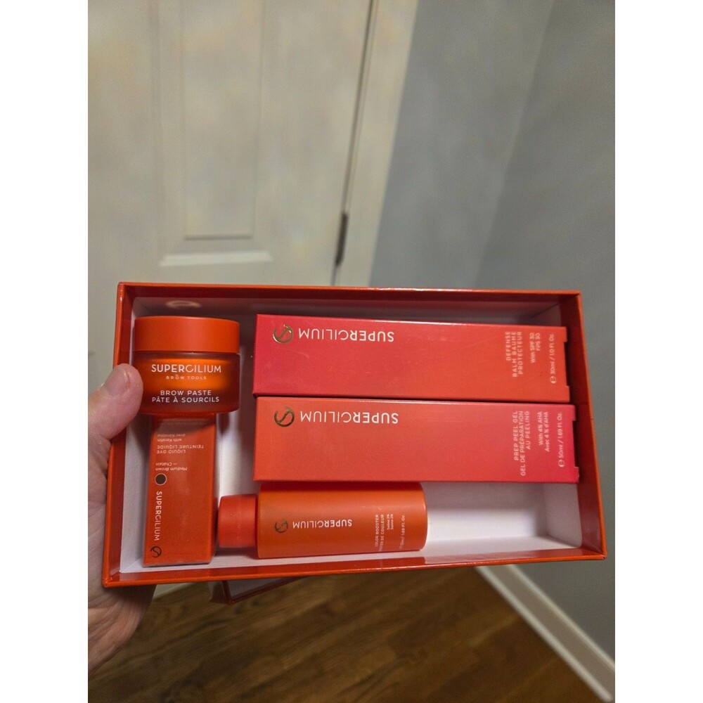 Supercilium Brow & Lash Glaze Tint Starter Kit from Europe Medium Brown